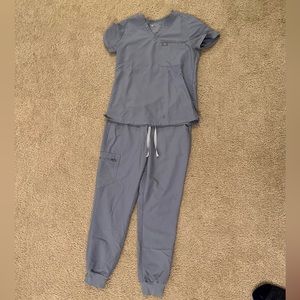 Figs Vapor Blue Scrub Set